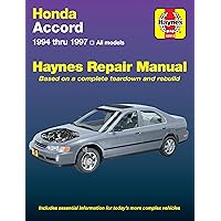 Honda Accord 1998 thru 2002 Haynes Repair Manual: All Models