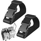 2PCS 22 inch Add a Bag Luggage Straps for Suitcase, Adjustable Suitcase Strap, Travel Accessories Travel Attachment for Connecting Two Suitcases or Smaller Packages Together -Black