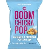 Angie&rsquo;s BOOMCHICKAPOP Caramel and Cheddar Mix Popcorn, 6 Oz | Gluten-free; Caramel Cheddar flavor; great for movie night &amp; entertaining; also perfect for game day &amp; after-school snacking