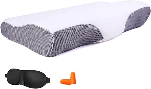 Amazon Com Amfabric Contour Memory Foam Pillow Orthopedic