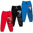 Marvel Avengers Fleece 3 Pack Jogger Pants Toddler to Big Kid Spider-Man Venom Iron Man Thor