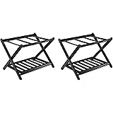 Winsome 92436 Luggage Rack with Shelf (Pack of 2)