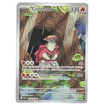 To**☆ Pokemon Turtonator 146/142 Stellar Crown Illustration Rare IR Foil