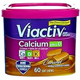 VIACTIV Calcium Soft Chews Caramel 60 Each (Pack of 3)