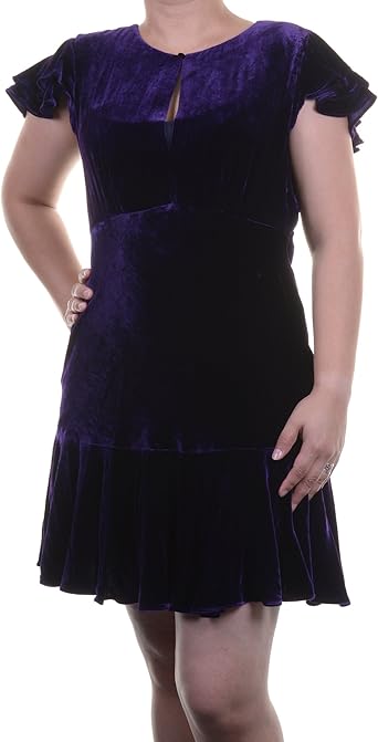 ralph lauren velvet dress