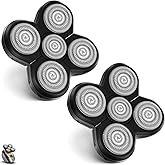 UPTARD Head Shaver Replacement Heads Shaver Replacement Blades Refills Compatible with Freebird Shaver (1)