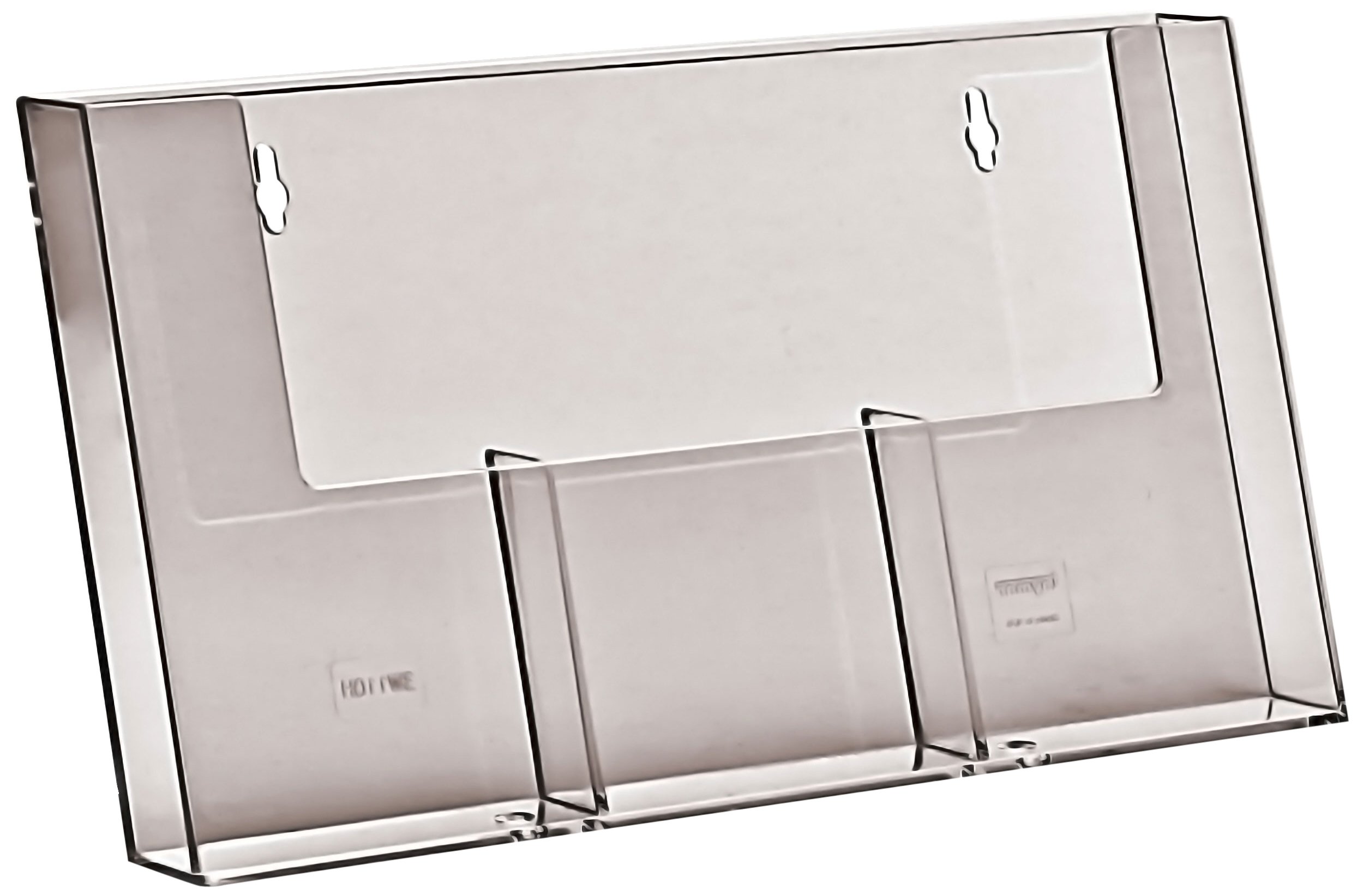 Taymar 3W110H Three Pocket Wall Rack for DL Leaflet