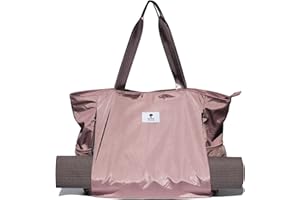 ESVAN Yoga Mat Bag Yoga Tote Carrier Shoulder Bag Carryall Tote for Office,Yoga,Pilates,Travel,Beach and Gym