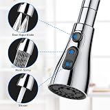 OSDUE Tap Aerator 3 Modes 22mm 24mm Adapter 360° Swivel Kitchen Bath Bubbler view 3