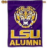 Louisiana State LSU Tigers Alumni Double Sided House Flag