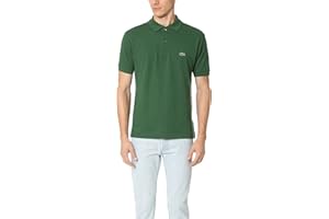 Lacoste Men's Short Sleeved Ribbed Collar Shirt