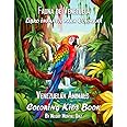 Venezuelan Animals: Bilingual Coloring Book for Kids - Animales de Venezuela: Libro para Colorear: for Kids and Adults, Fun Activity for Relaxing and ... y Relajante para Mejorar la Creatividad