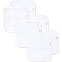 Burt's Bees Baby Washcloths, Absorbent Knit Terry, Super Soft 100% Organic Cotton