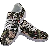 Coloranimal Spring Summer Gift Flats for Women Men Running Walking Sneakers