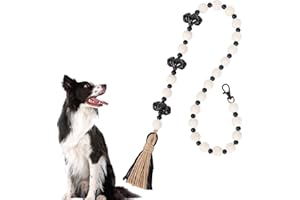 Meplait Dog Doorbell, Dog Bells to Go Outside Dog Training Bells Adjustable Length Hanging Bells for Pets Dogs Puppies