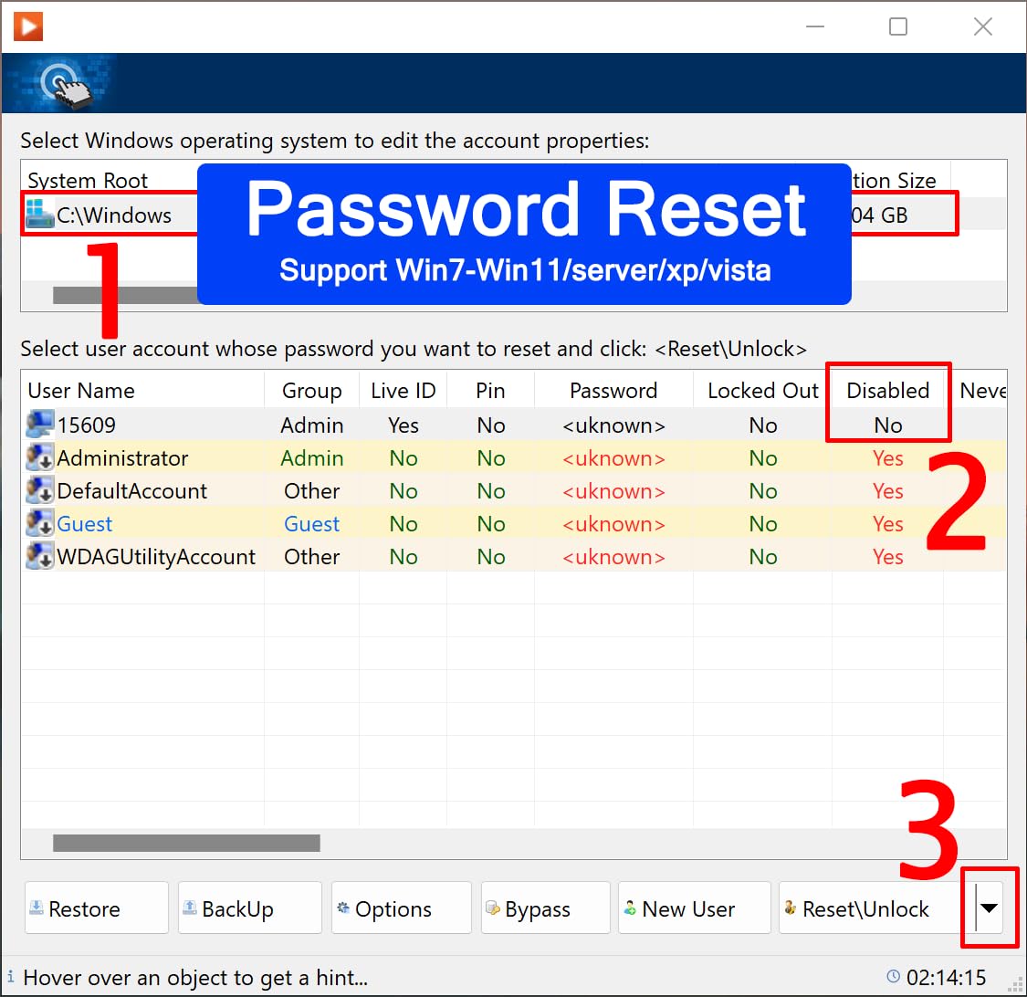 64GB - Bootable USB Driver 3.2 for Windows 11/10/8.1/7/, WinPE,Password Reset, WiFi & LAN Drives,Supported UEFI and Legacy, Reinstall,Upgrade,Recovery Windows, Compatible New Build & Old PC/Laptop