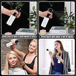 Zicotour Continuous Hair Spray Bottle and Root Comb