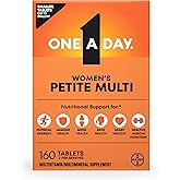 One A Day Women&rsquo;s Petites Multivitamin,Supplement with Vitamin A, C, D, E and Zinc for Immune Health Support, B Vitamins, Biotin, Folate (as folic acid) &amp; more,Tablet, 160 count