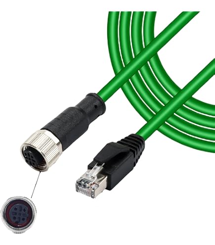 Amazon.com: AConnect 4Pin-RJ45-Ethernet-Industrial-Cat5e-Cable D