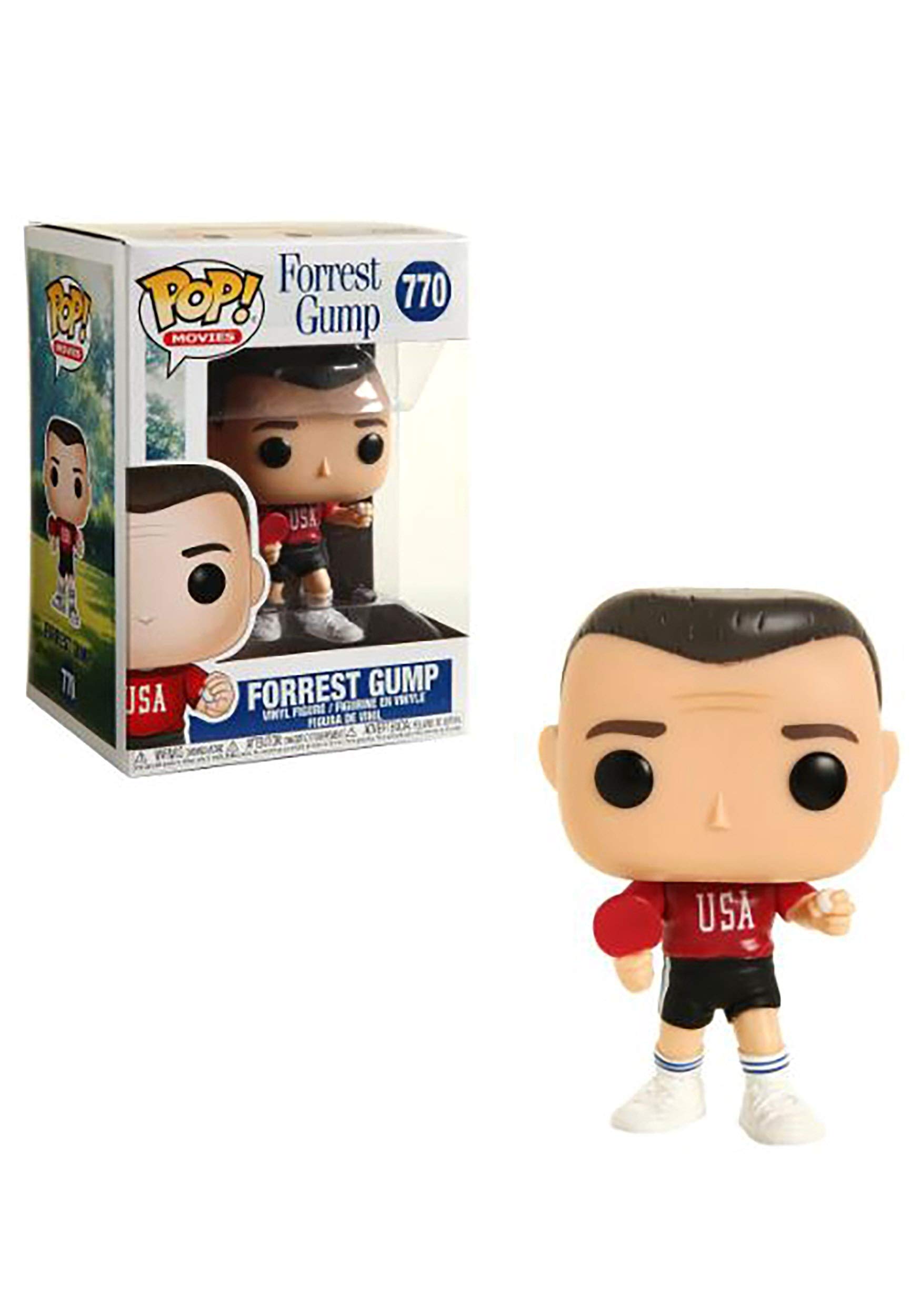 Funko POP! Movies Gump-Forrest Gump In Enamel Ping Pong Outfit Other License Forest - Forrest Gump - Collectable Vinyl Figure - Gift Idea - Official Merchandise - Toys for Kids & Adults - Movies Fans