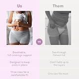 Frida Mom Postpartum Disposable Knickers Microfibre Boyshort Size Regular 8ct view 7