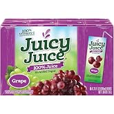 Juicy Juice Grape Juice Single Serve Slim Box, 54 Fluid Ounce -- 4 per case.