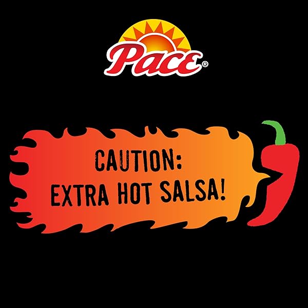 PACE GHOST PEPPER HABANERO EXTRA HOT SALSA, 16 OZ JAR