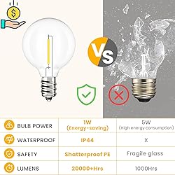 Svater Outdoor String Lights 150 FT, Patio Light