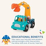 Battat Classic Construction Take-Apart Crane Toy for Toddlers 3+ 34-Piece Kit view 4