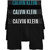 Calvin Klein Men''s Intense Power Micro Boxer Brief 3-Pack (Black W/ Ocean Mist Grey/ Tourmaline/ Deep Lake, Small), NB2594