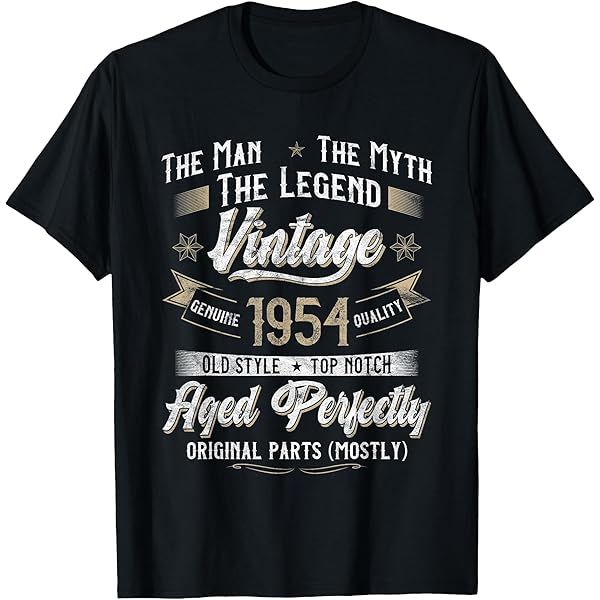 Amazon.com: Vintage 1954 T Shirts for Women Retro Funny 1954