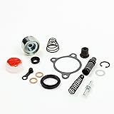 Motorcycle Clutch Master and Slave Cylinder Rebuild Kit with New Piston & Gasket for select Honda models by Brakecrafters see description for fitment