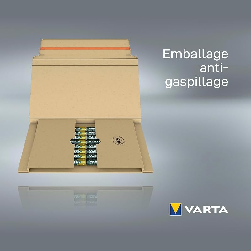 Piles rechargeables AAA, lot de 4, Recharge Accu Power, 1000 mAh Ni-MH, sans effet mémoire, préchargées, prêtes à l'emploi