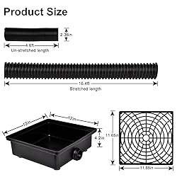 Prestantious Low Profile Catch Basin Drain Kit