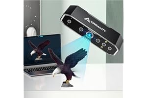 Creality 3D Scanner Otter with 0.02 mm Accuracy, 20 fps Speed for Windows Mac