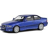 Solido 1:43 Scale Diecast BMW E36 COUP&Eacute; M3 Estoril Blue 1999 Model S4315202