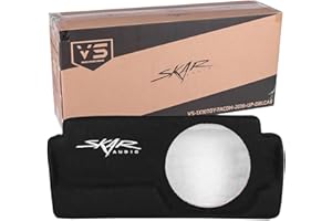 Skar Audio Single 10" Sealed Subwoofer Enclosure Compatible with 2016-2023 Toyota Tacoma Double Cab Trucks