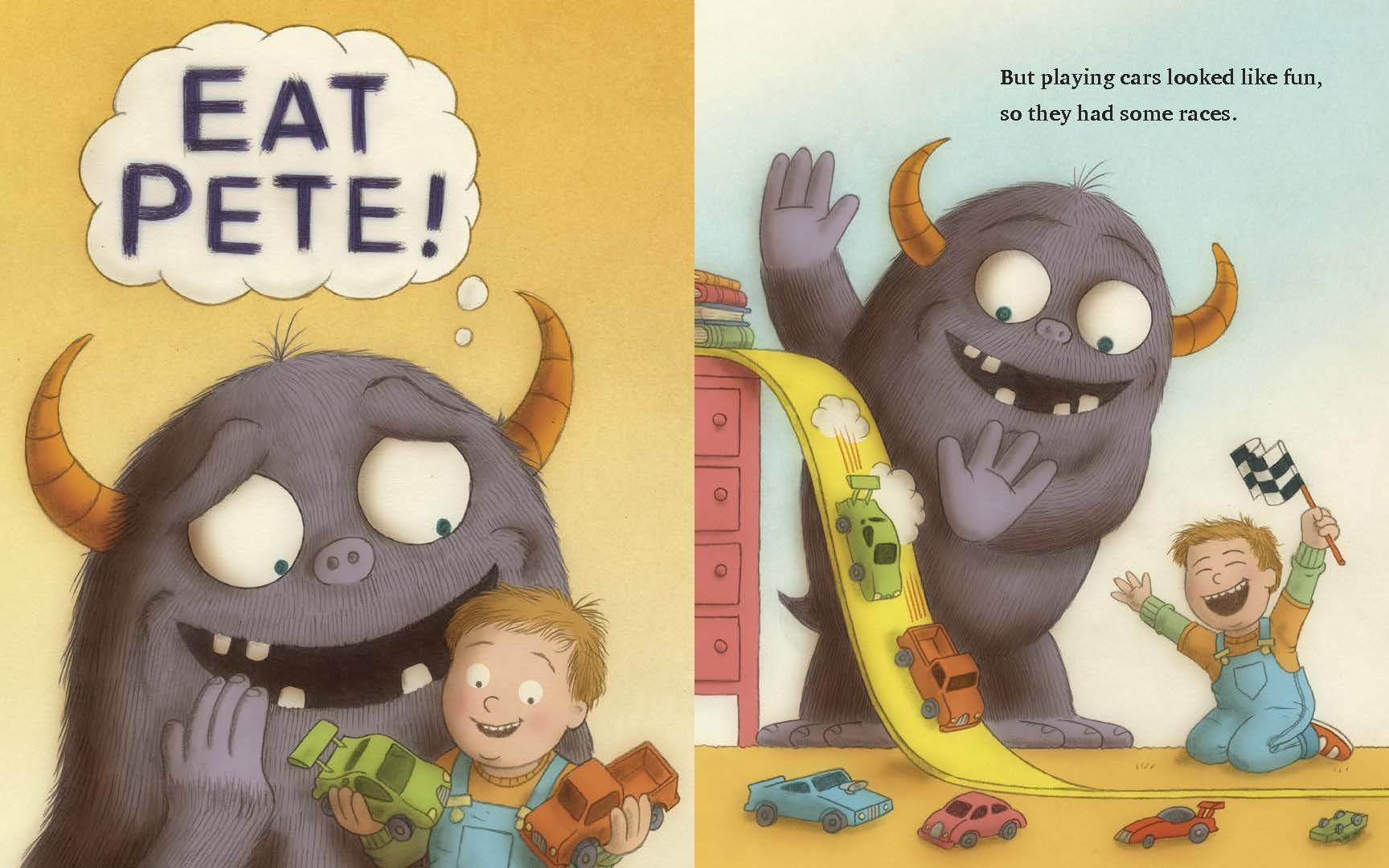 Eat Pete - Sách tranh có twist ending - kết thúc bất ngờ (Ảnh: WeShop)