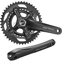 Shimano GRX FC-RX600 GRX chainset 46/30, Double, 11-Speed, 2 Piece