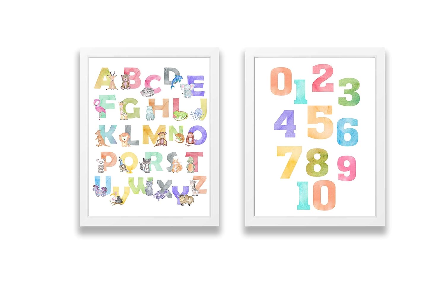 alphabet prints for nursery