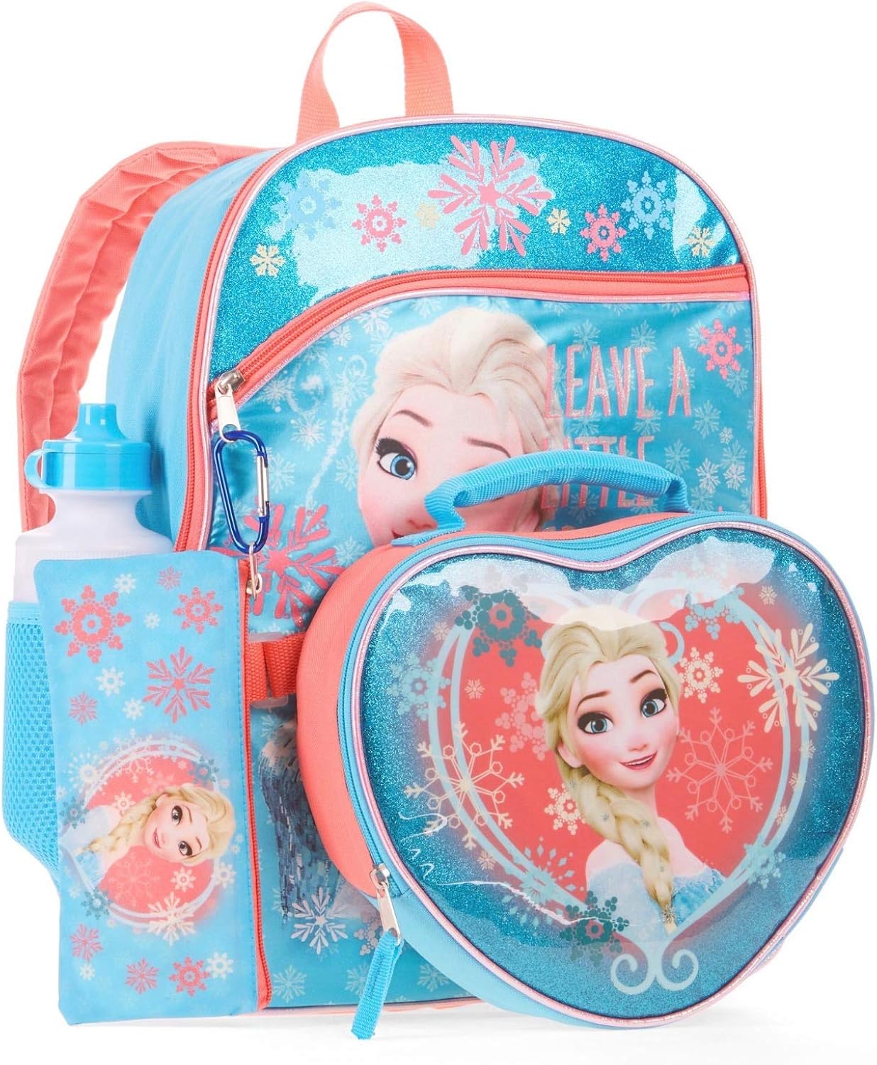 Girls' Accessories Disney Frozen Elsa Anna 16" Large School Backpack