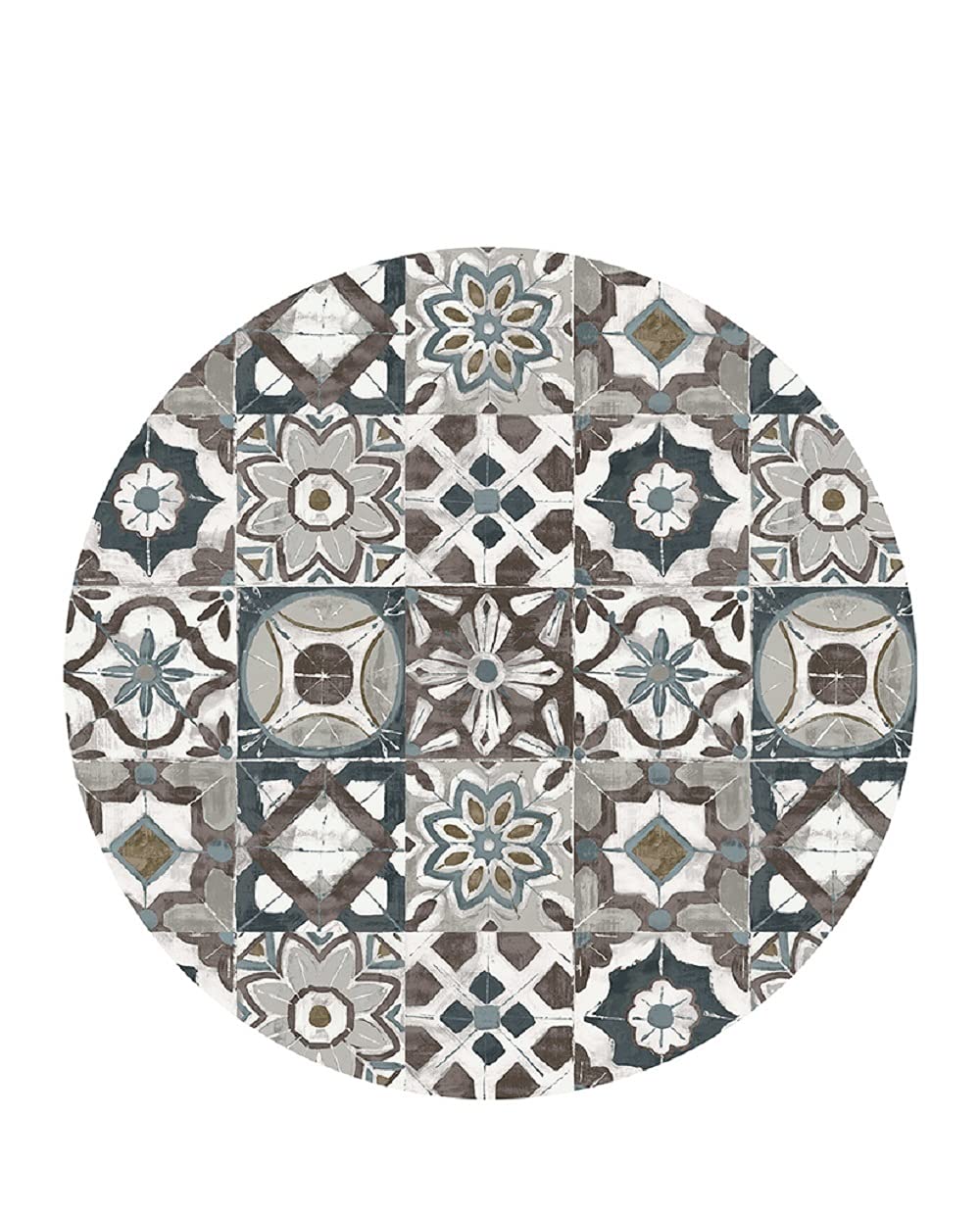 Vilber, Kollar Vinyl Round Rug, Colour 80, Diameter 97cm — image 1