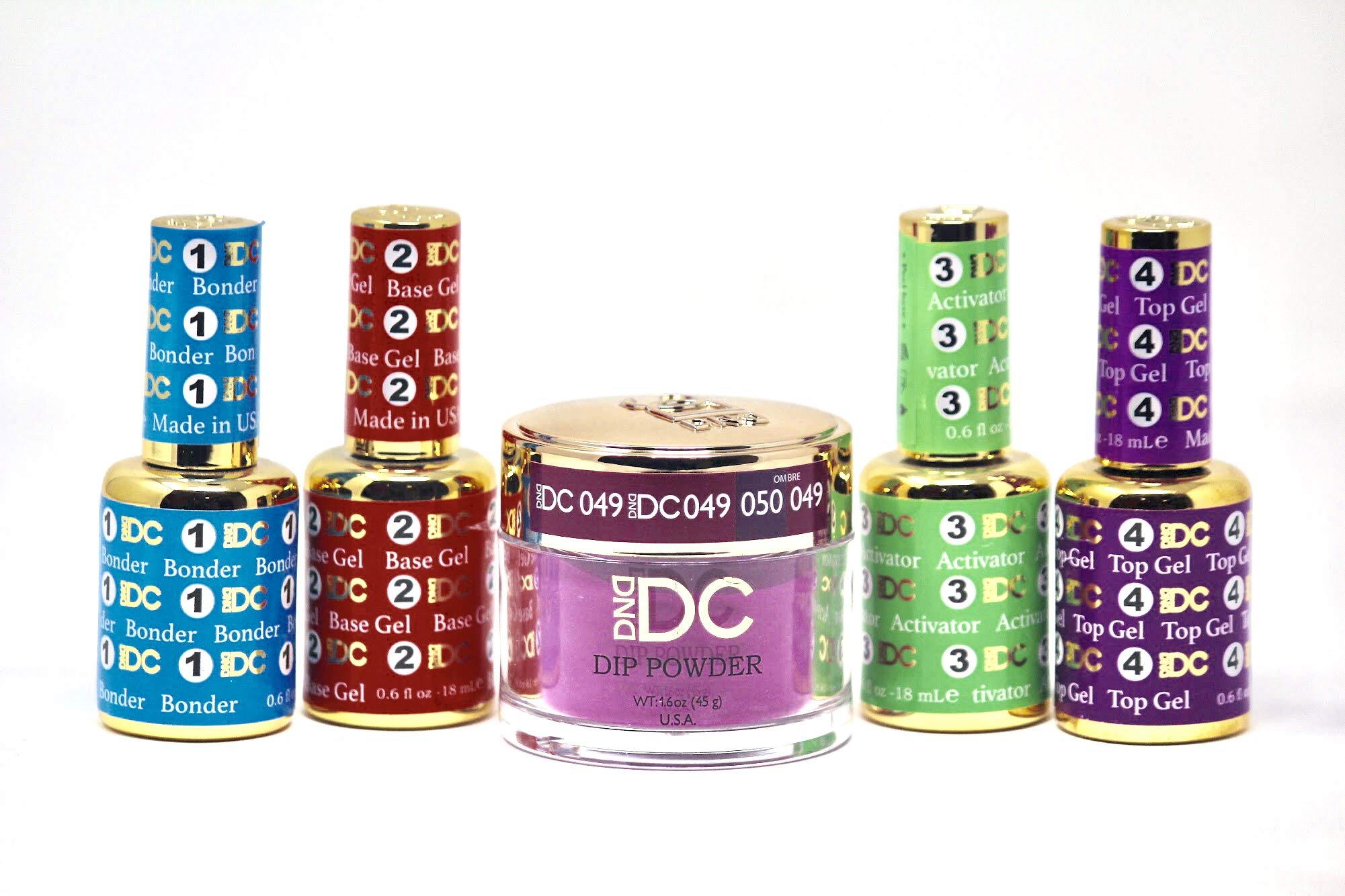 DND DIP POWDER KIT (DC 049 DAZZLE ZONE)