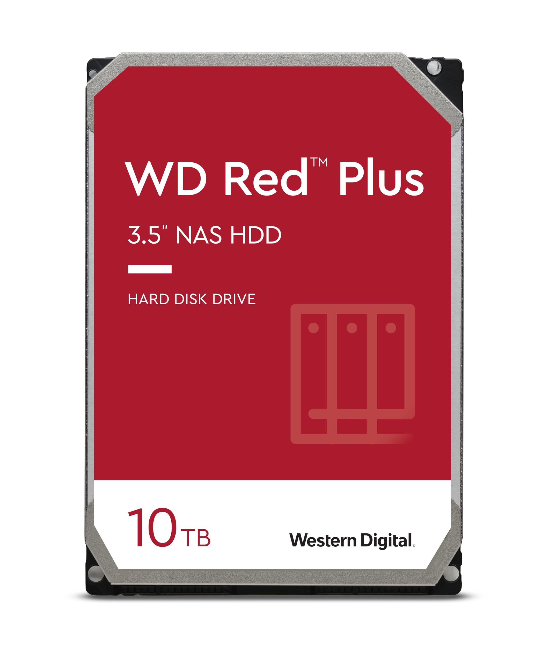 WD Red 10TB 3.5 Inch NAS Internal Hard Drive - 5400 RPM - WD101EFAX