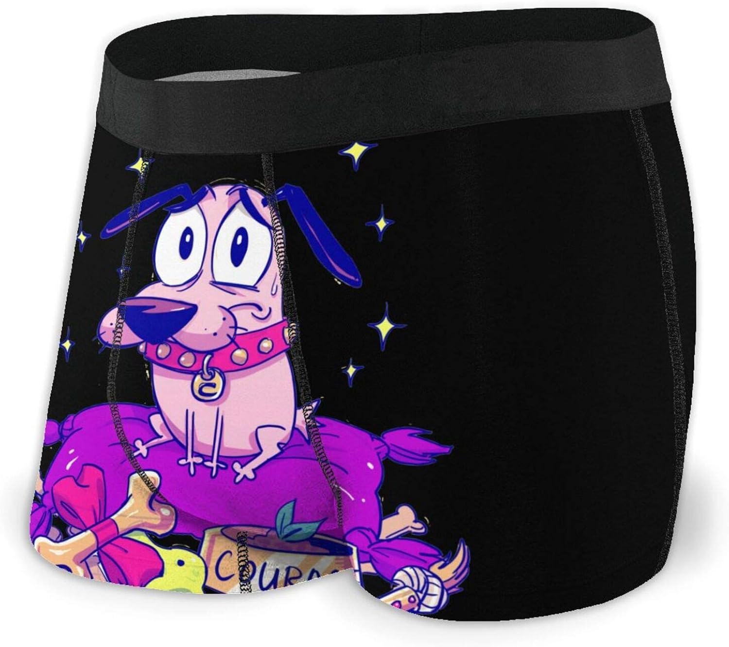 10sdaklasd Courage The Cowardly Dog Men's Boxers Underwear