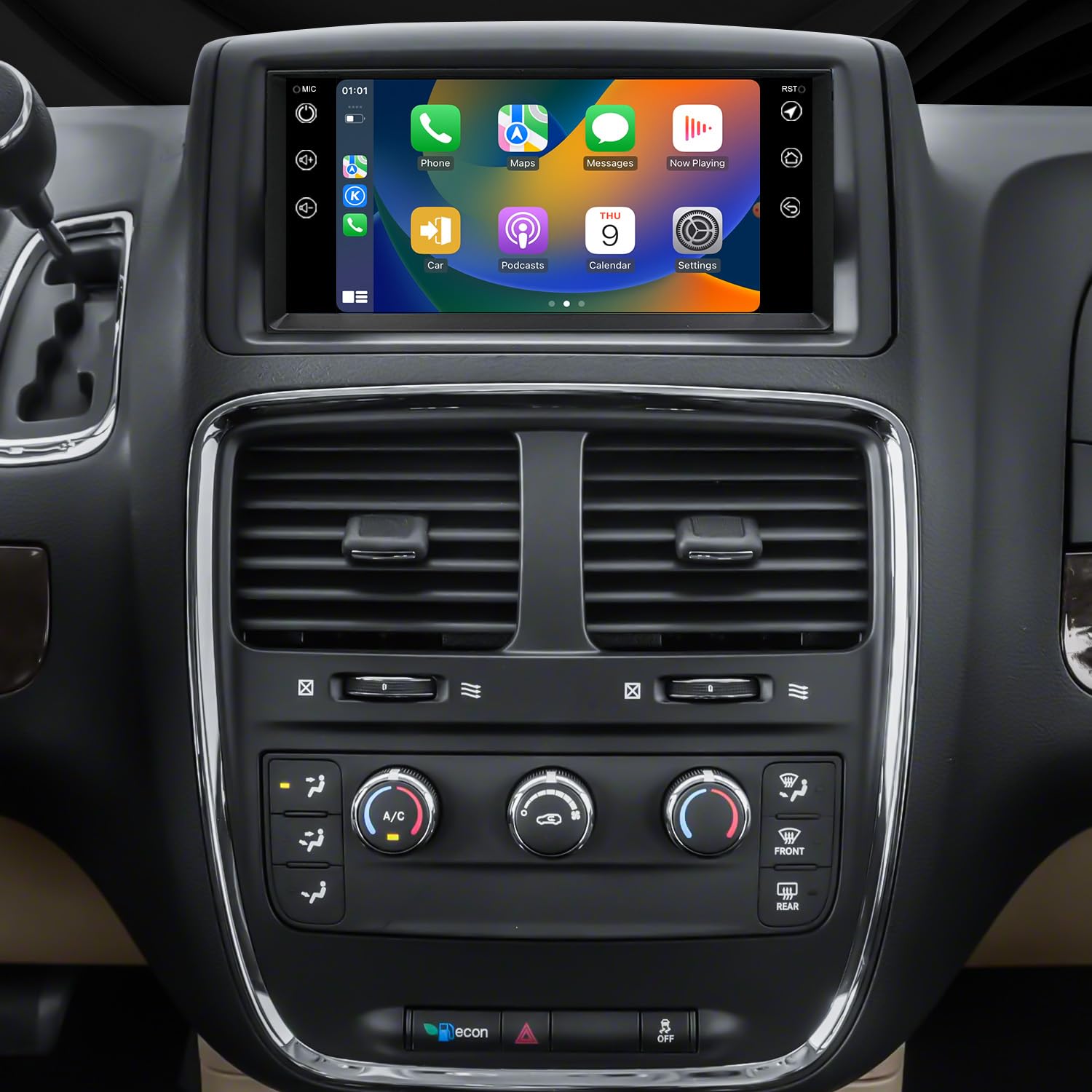 Photo 1 of Car Radio for Dodge Grand Caravan 2008-2020 Challenger Avenger 2008-2014 Charger 2008-2010, for Chrysler 200 2011-2014 Chrysler 300 300C Town & Country 2008-2010, Touch Screen Stereo Wireless Carplay