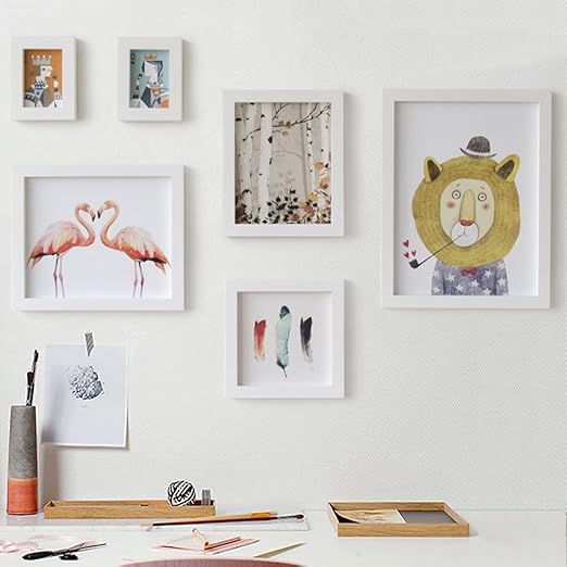 Zfgg Original Escandinavo Simple Marco De Fotos Decoracion De