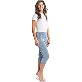 INTRO. Tummy Control High Waist Pull-On Capri Length Legging