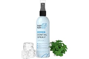 PETS ARE KIDS TOO Pets are Kids Dog Dental Spray - 8oz Premium Dog Breath Spray & Dental Care - Natural Breath Freshener, Fights Tartar, Plaque & Gum Disease, Mouthwash for Dogs & Cats - Mint Formula Water Additive
