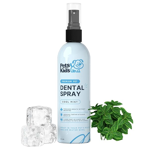 PETS ARE KIDS DOG DENTAL SPRAY – 8OZ...